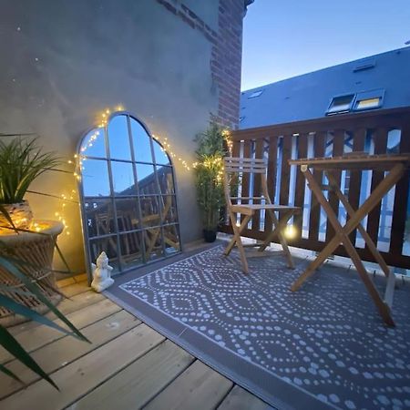 Studio Avec Terrasse A Deauville Esterno foto
